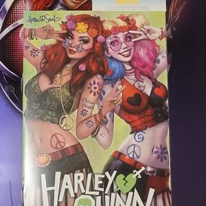 Harley Quinn Poster with Colorful Artwork